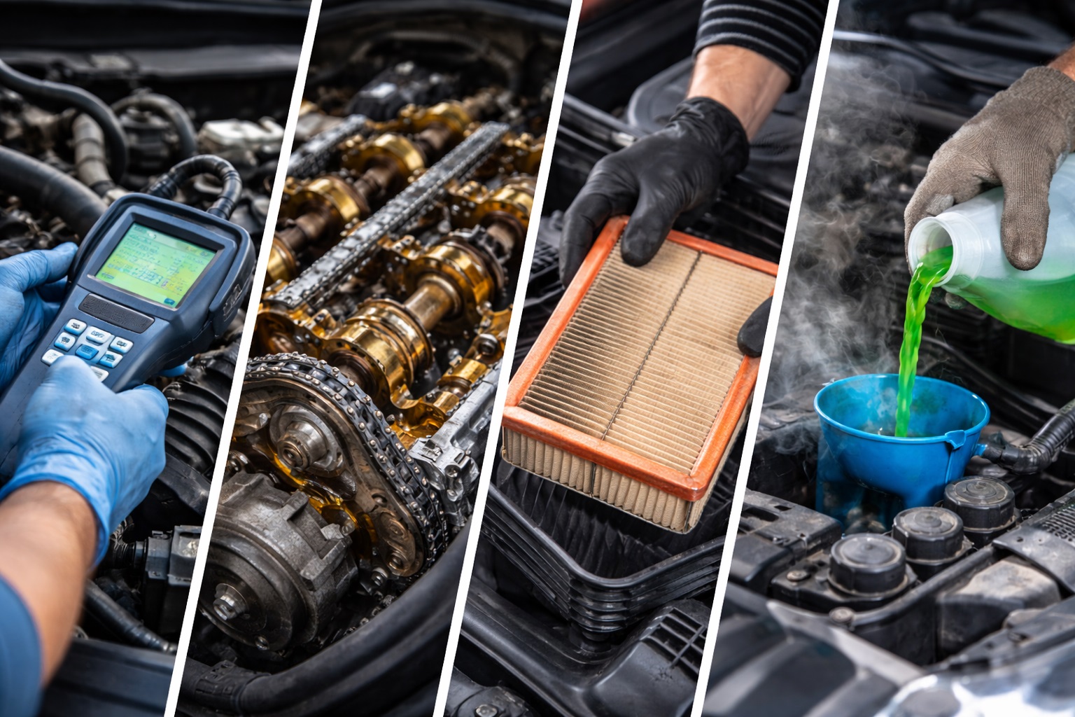 Engine and cooling system repair at Combustion Motorworks LLC in Center Barnstead NH